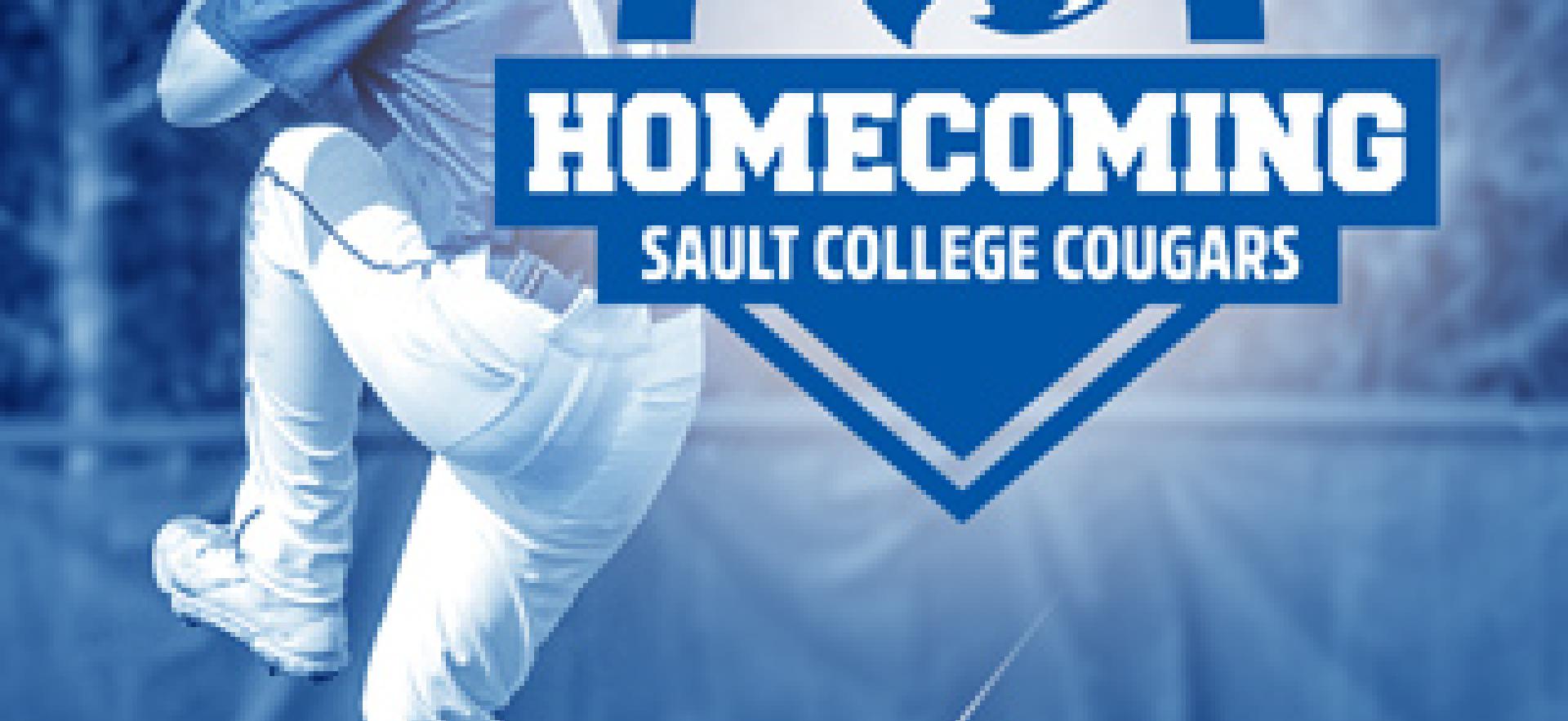 baseball player winding up to pitch baseball on field playing for Sault College