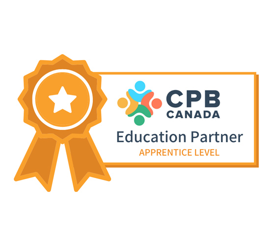 CPB Canada Education Partner logo/badge