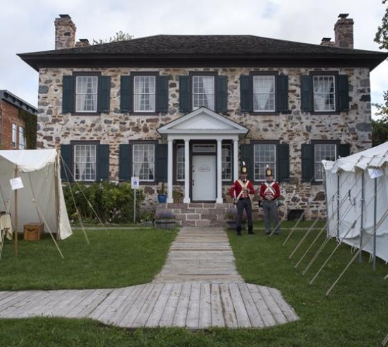 Ermatinger Clergue National Historical Site shown during event