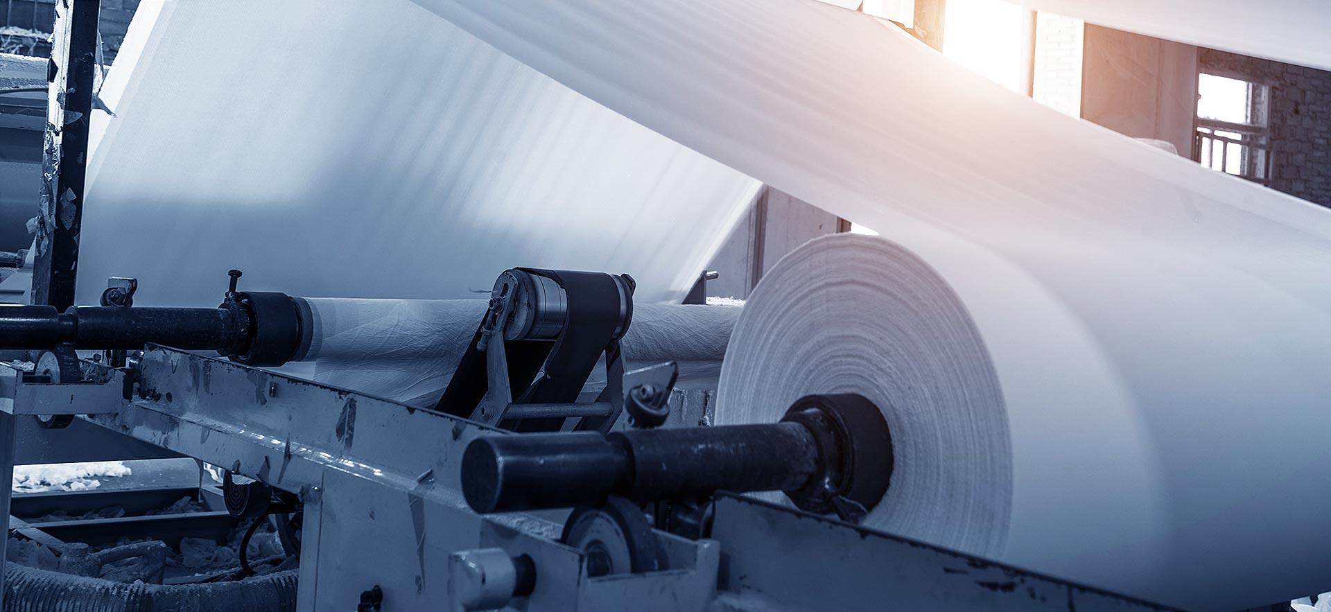 Pulp and paper machine.