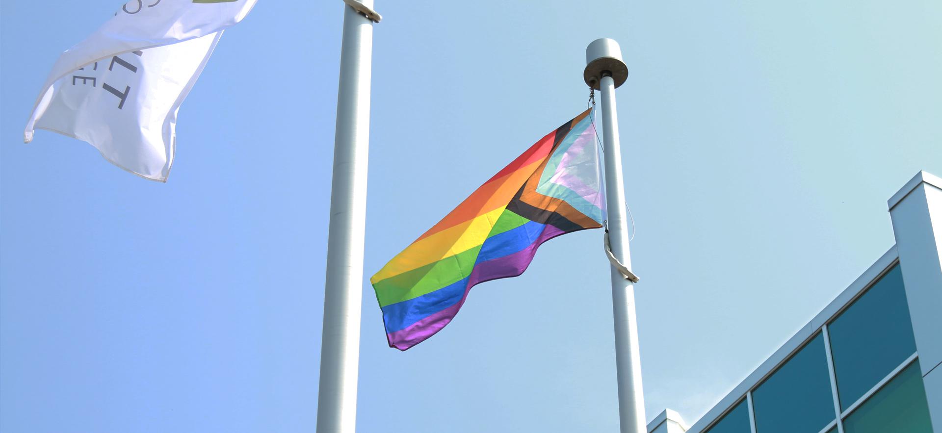 Progress Flag Raising