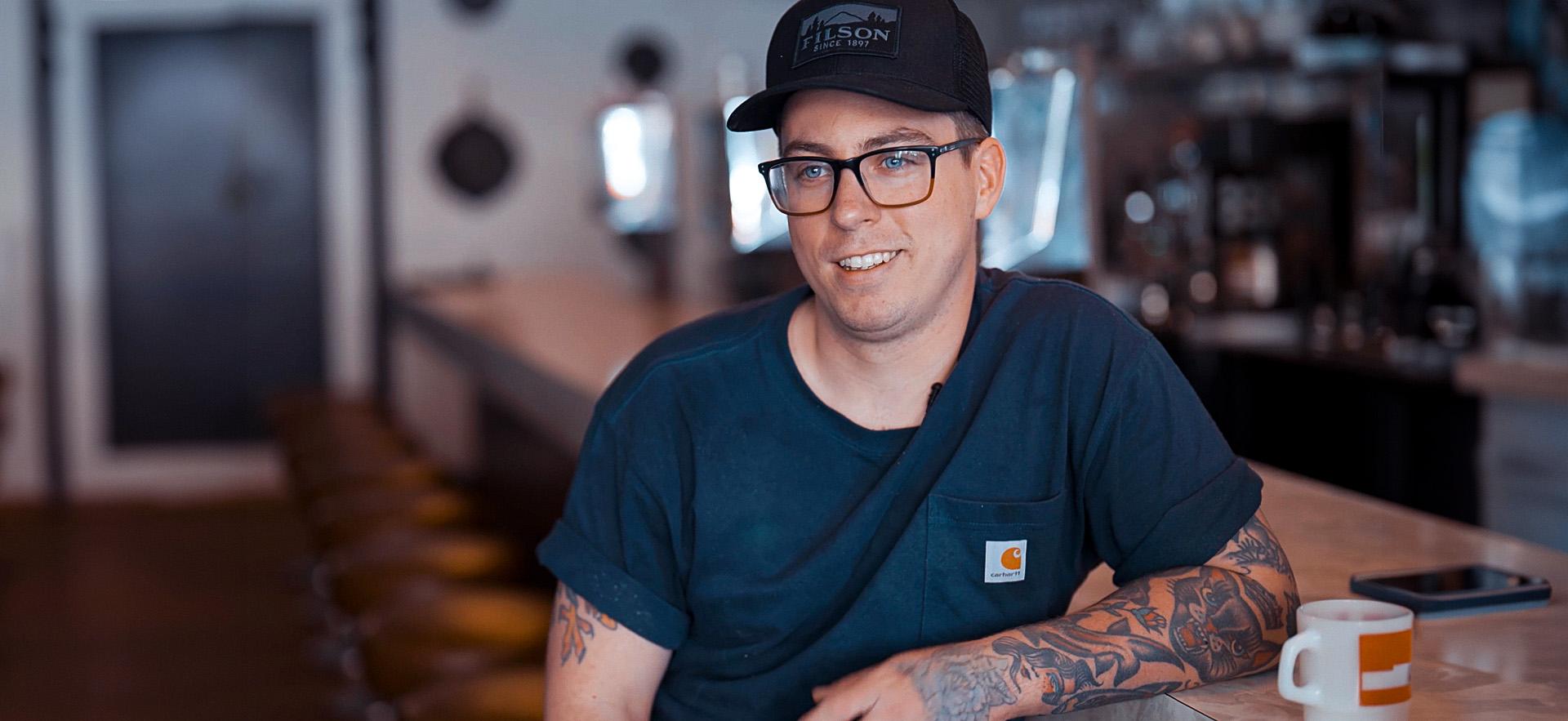 John owner and chef of Ernie's Coffee Shop