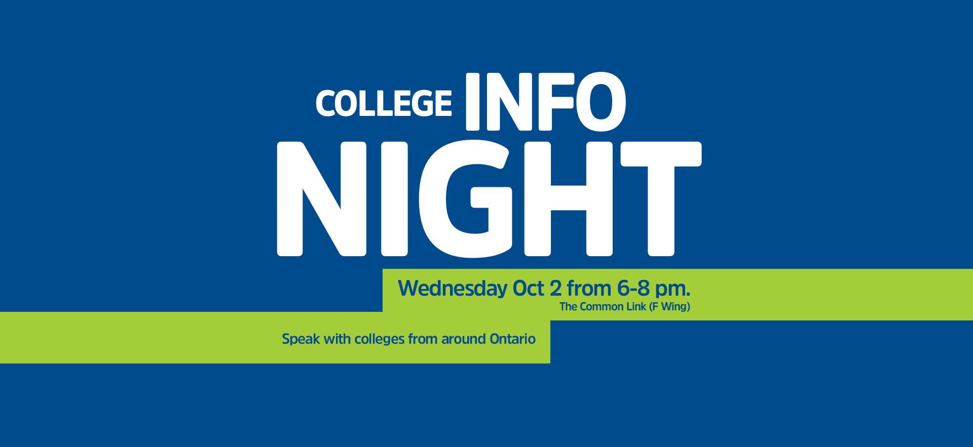 College Info Night