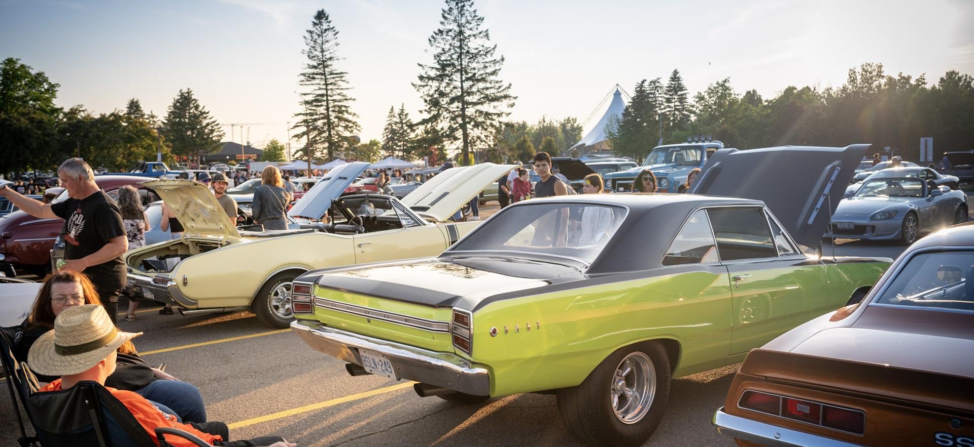 Queen St. Cruise cards on display