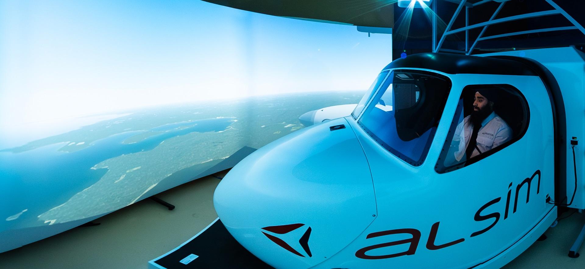 Alsim aviation flight simulator