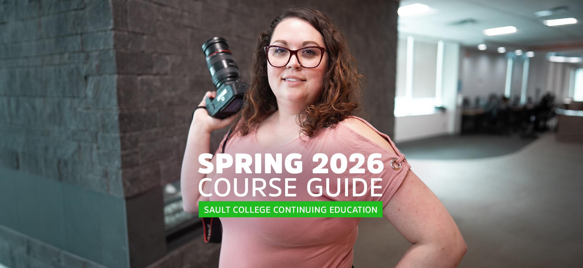 Photo of photography instructor for spring 2026 continuing education